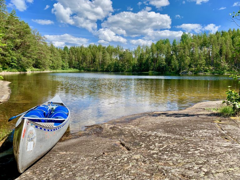 Canoeing in Sweden